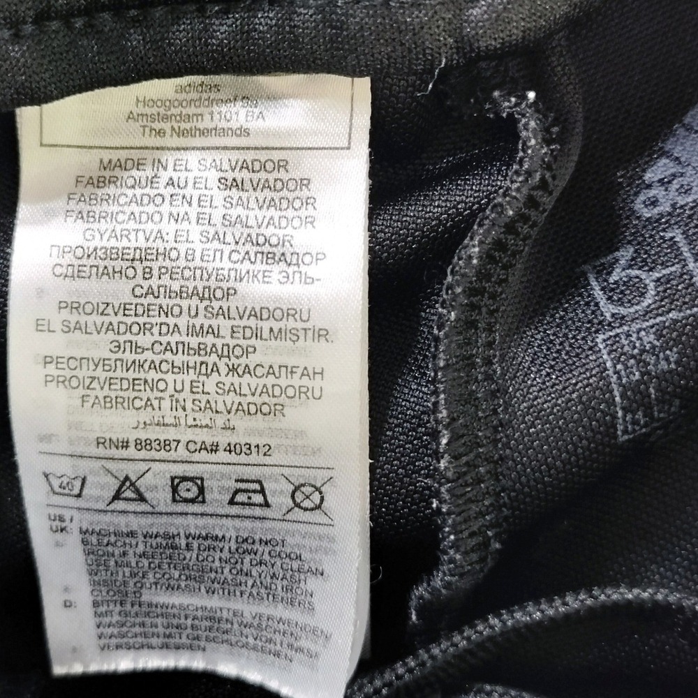 Adidas Youth Black Track Pants; Aeroready Primegreen Soccer Training Joggers - Picture 6 of 8